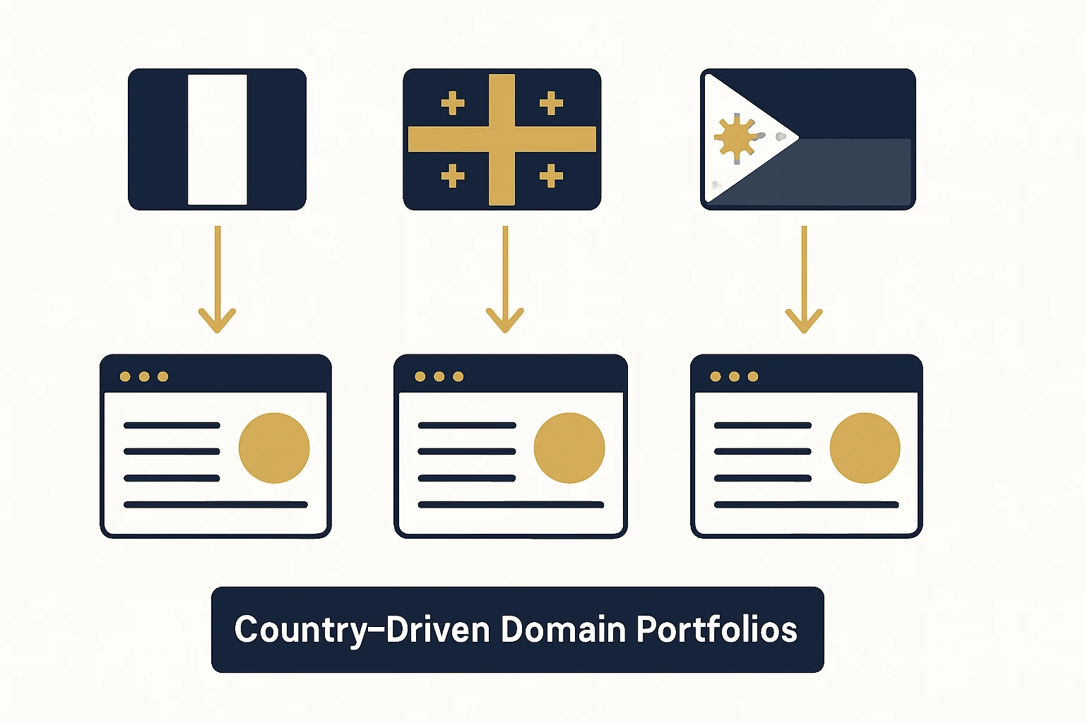 Country-Driven Domain Portfolios: Strategic Acquisition for Peru, Georgia & the Philippines