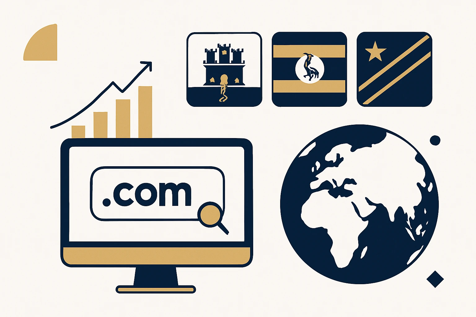 Country-Specific Premium Domain Prospecting: Gibraltar, Uganda, and the Congo (DRC)