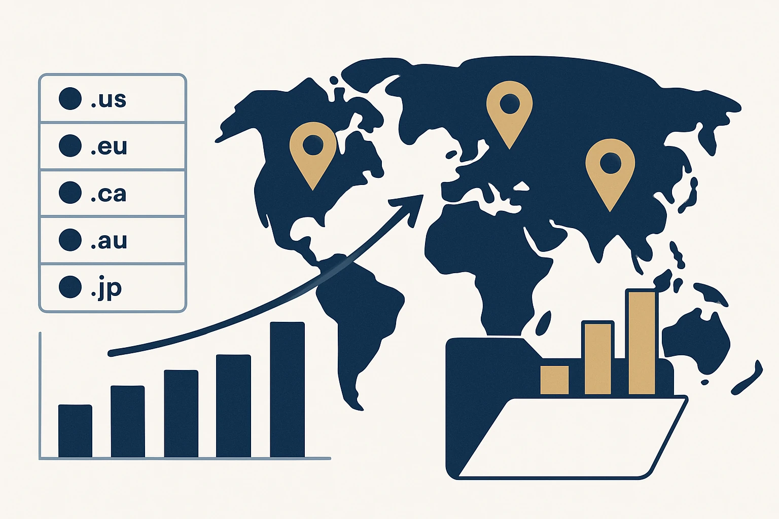 From ccTLD Domain Lists to Strategy: Building Regional Brand Portfolios