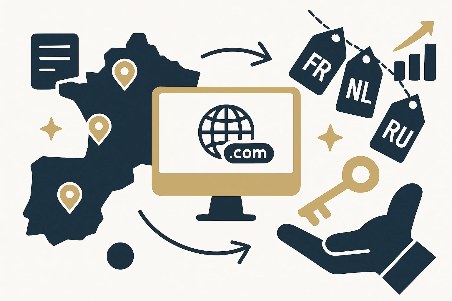 From Country Lists to Premium Domains: Practical Prospecting for France, NL, and RU Markets