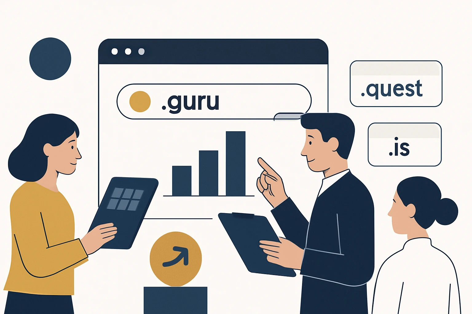 Niche TLD Opportunities for Brand Portfolios: Evaluating .guru, .quest, and .is Domains