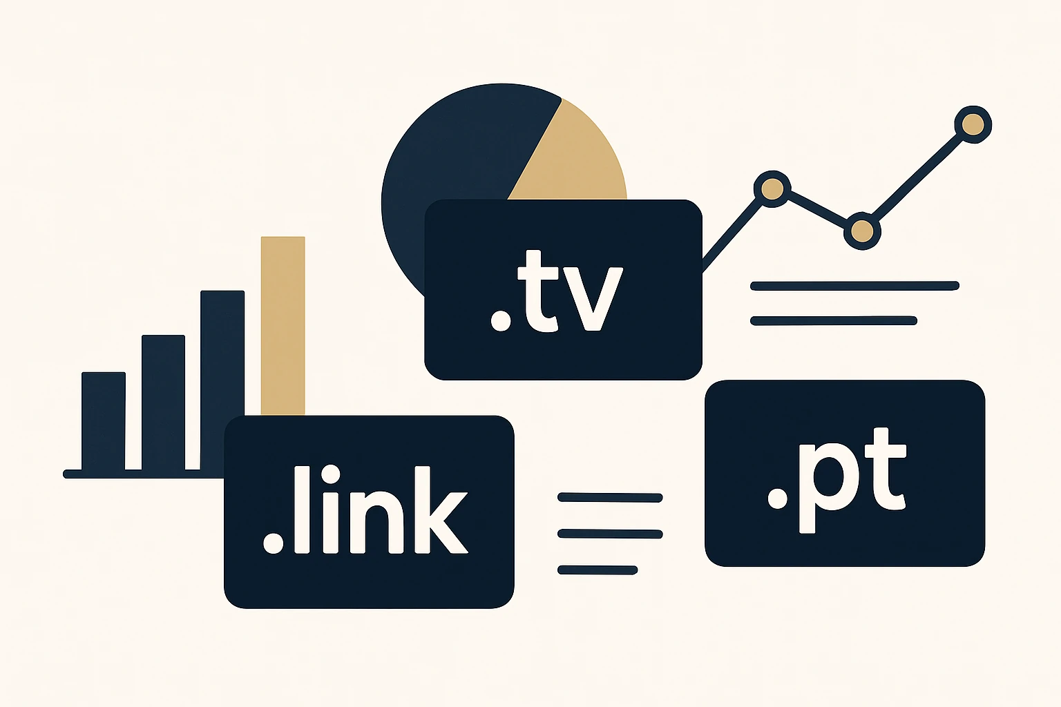 Niche TLDs for Premium Portfolios: Evaluating .link, .tv, and .pt Domains for Brand Growth