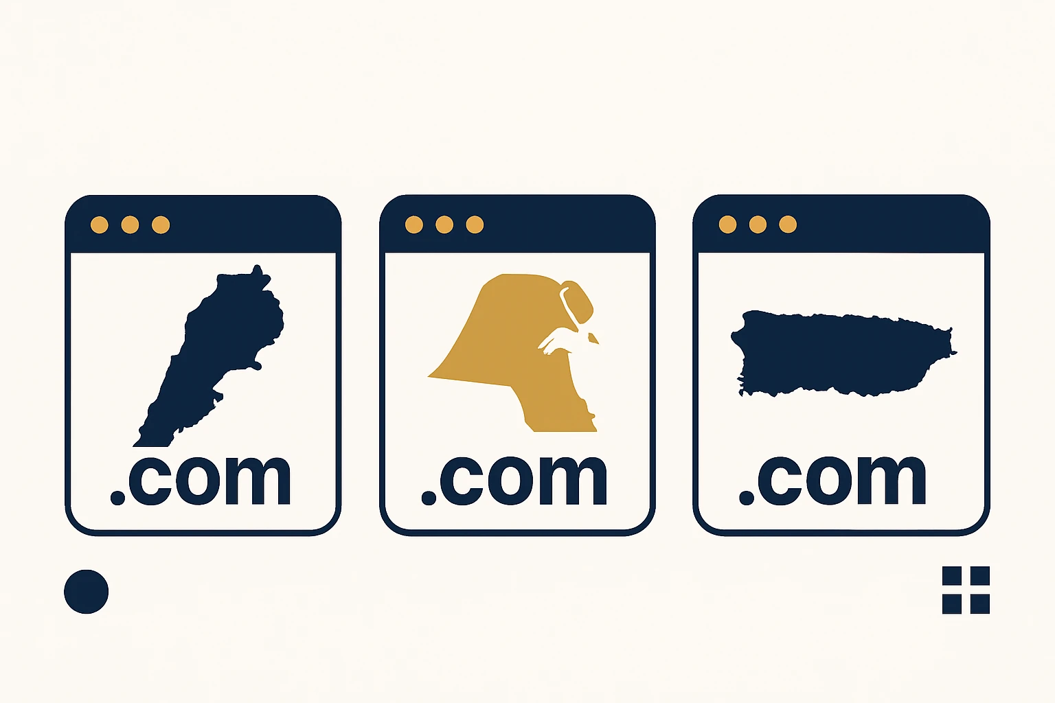 Region-Specific Premium Domains: A Practical Framework for Lebanon, Kuwait, and Puerto Rico
