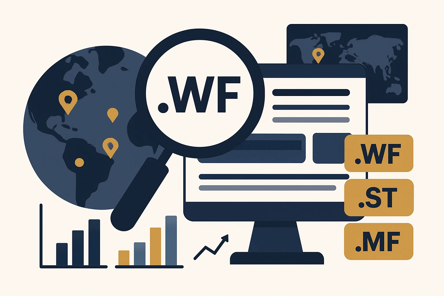 Regional Website Research for Premium Domains in WF, ST, MF: Wallis and Futuna, Sao Tome and Principe, Saint Martin