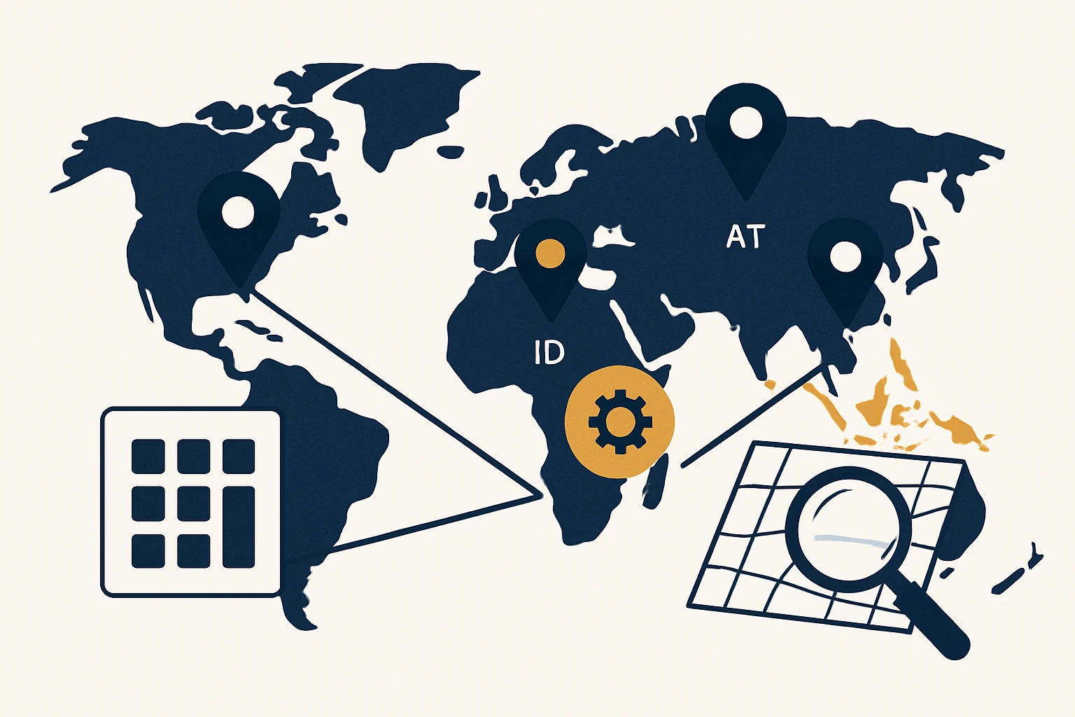 Strategic Country-Domain Asset Mapping for Global Brands (AT/ID/HU)