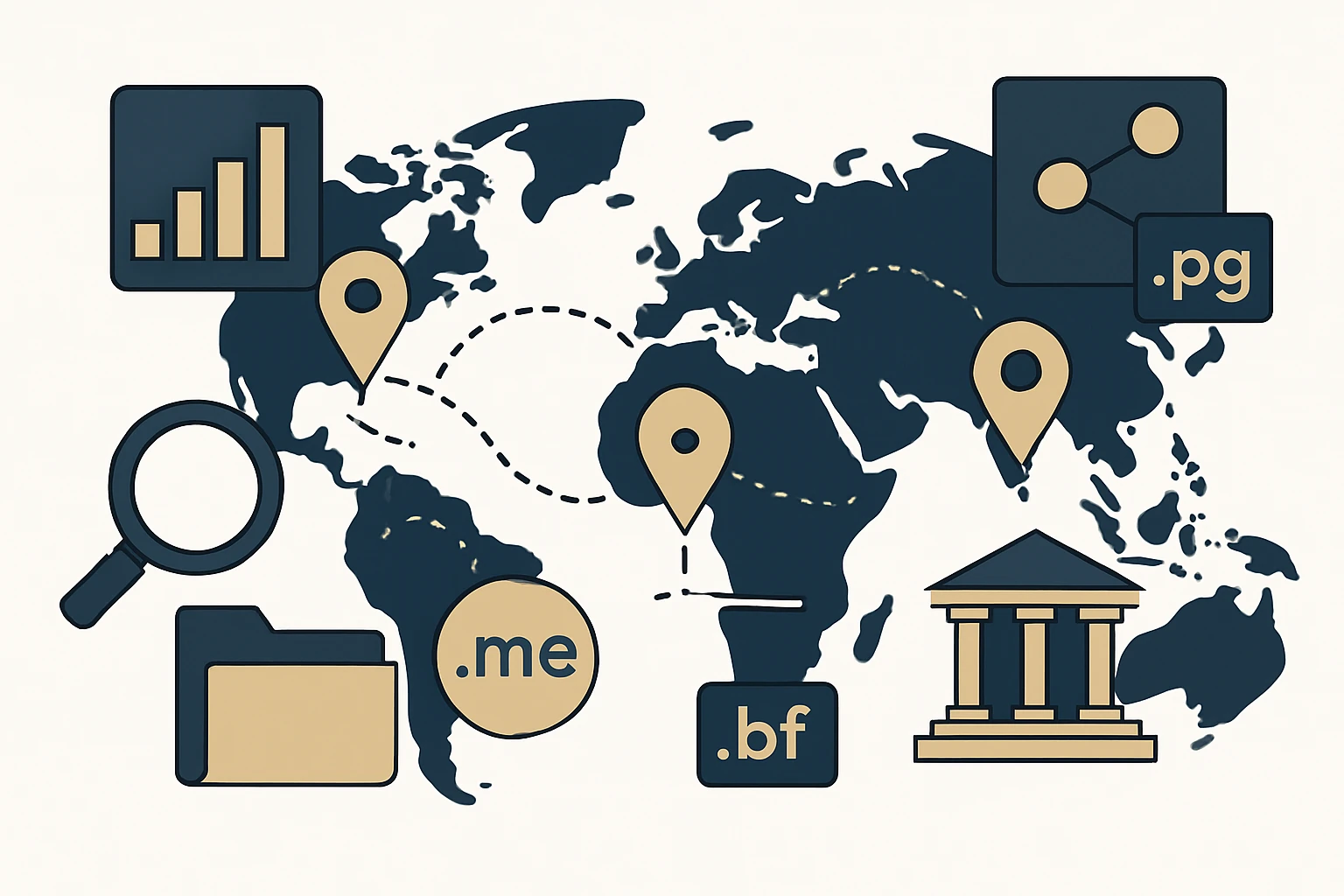 Strategic Country-Domain Portfolios for Emerging Markets: Research, Sourcing, and Acquisition in PNG, Montenegro, and Burkina Faso