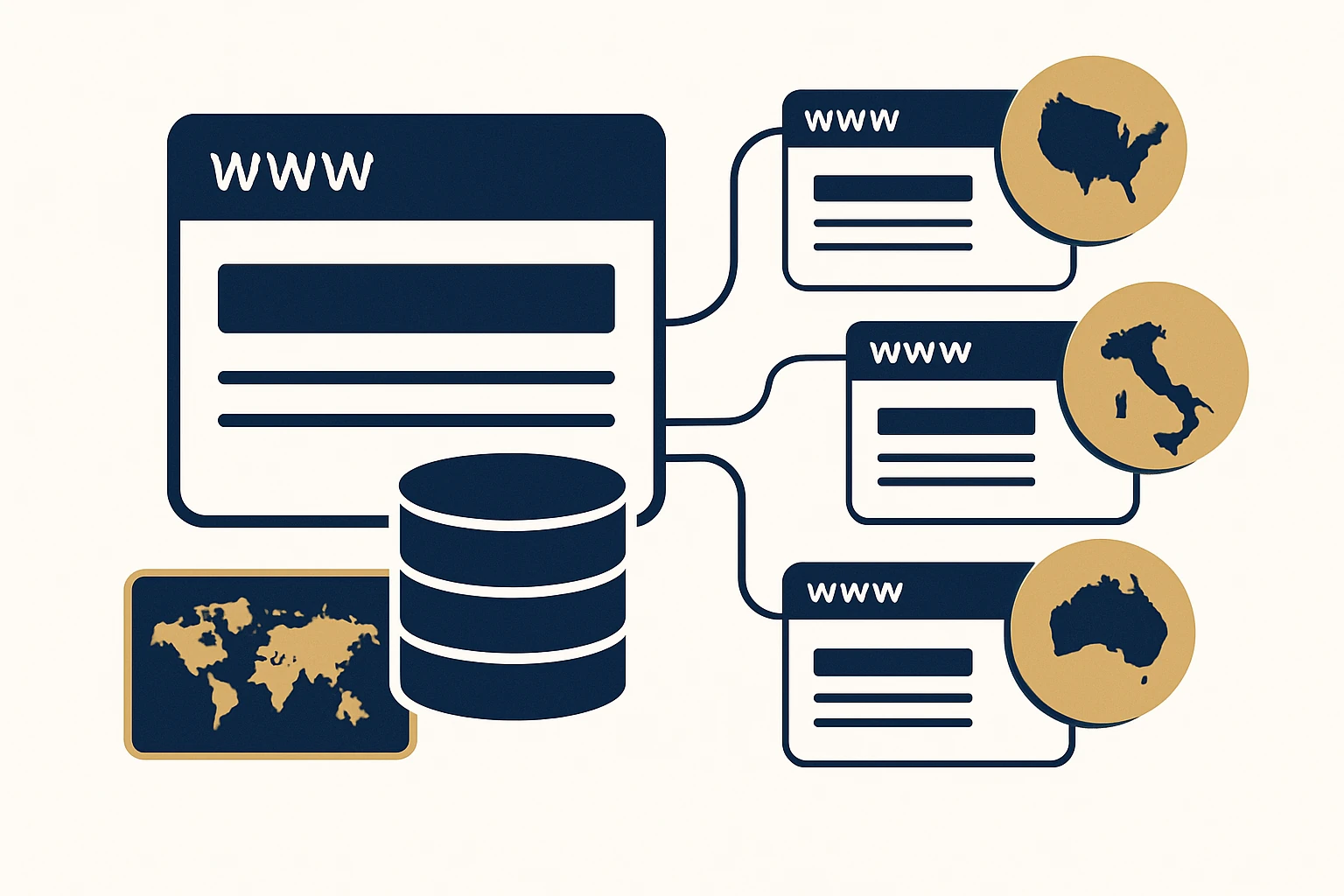 Strategic Country Website Lists: Building a Website Database by Country for Global Brand Portfolios