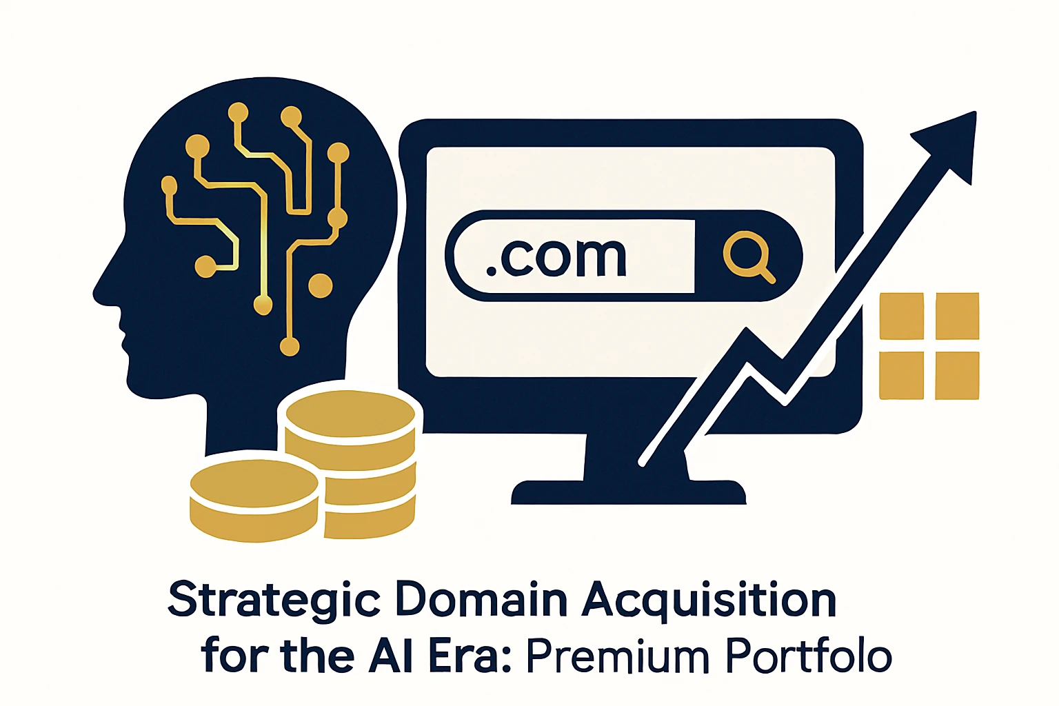 Strategic Domain Acquisition for the AI Era: Building a Premium Portfolio