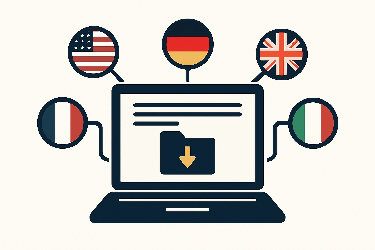 Strategic Domain Sourcing: Downloadable Country Website Lists for Brands