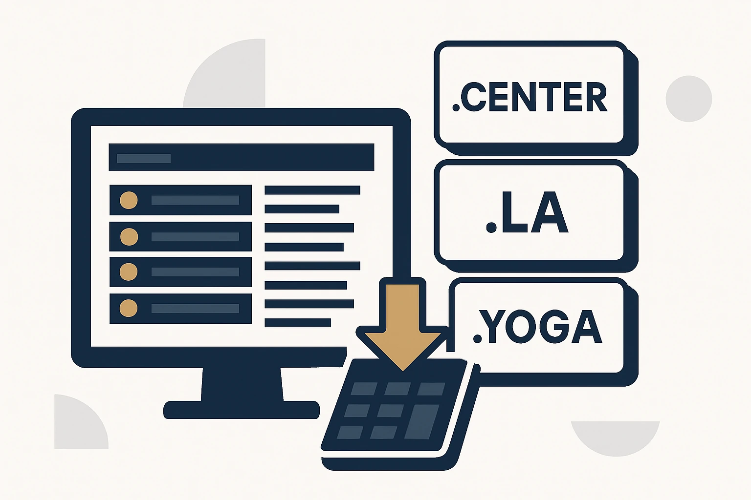 Strategic Niche TLD Strategy: Evaluating and Downloading .center, .la, and .yoga Inventories for Premium Domain Portfolios